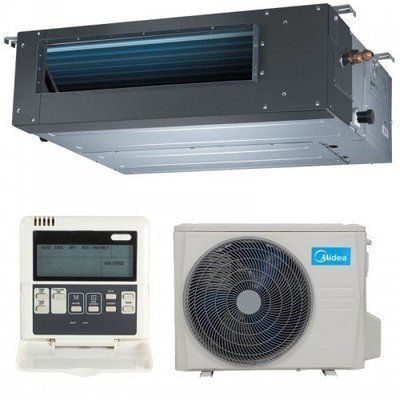 Midea Basic DC Inverter R410 Канальні кондиціонери, середнього тиску MIDEA MTI-24HWFNX-QR /MOU1-24HDN1-QW фото